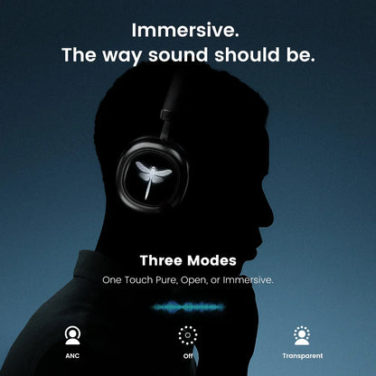 OLED Touchscreen Wireless Headphones