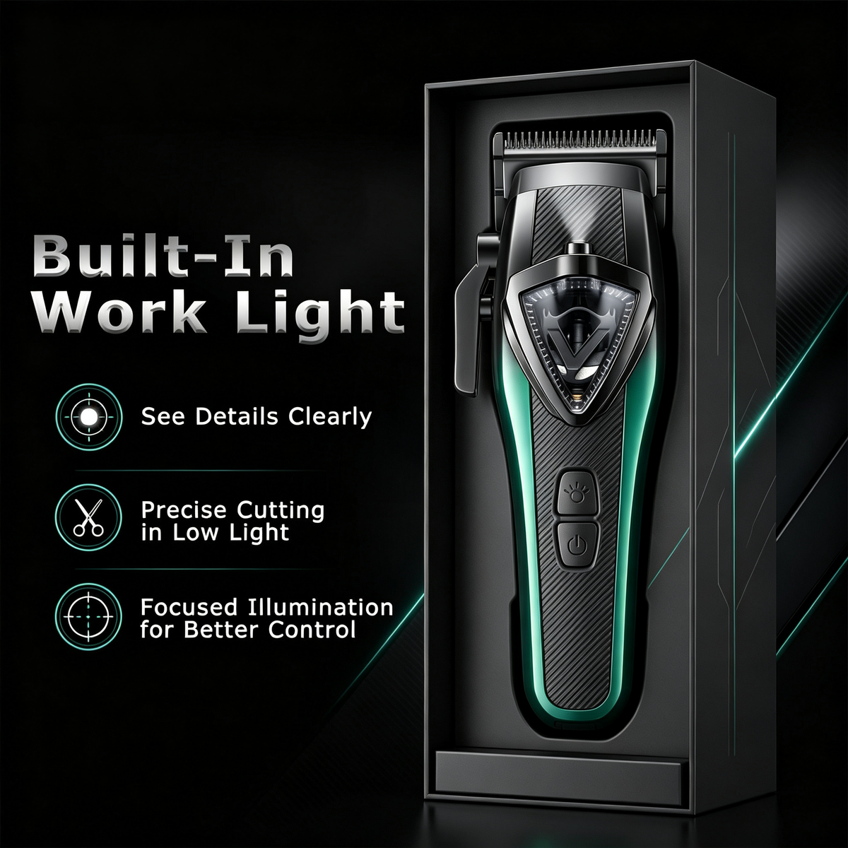 Professional Men Hair Clipper — 2-Pack Special