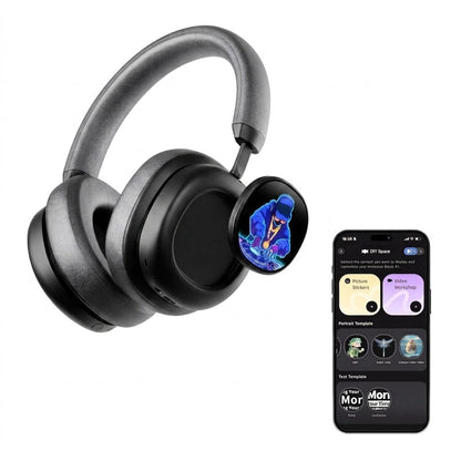 OLED Touchscreen Wireless Headphones