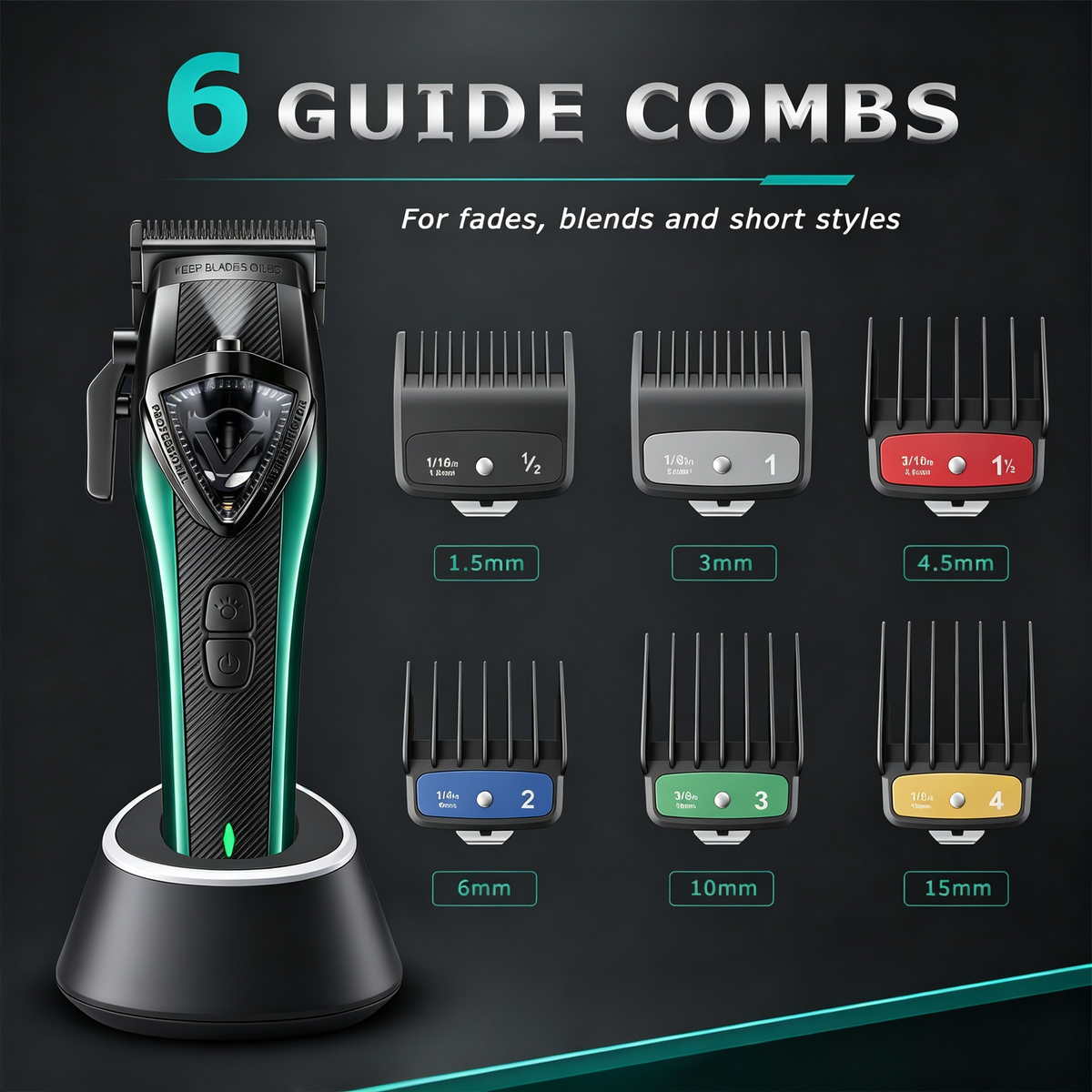 Professional Men Hair Clipper — 2-Pack Special
